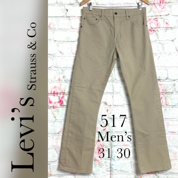 mens tan levi jeans
